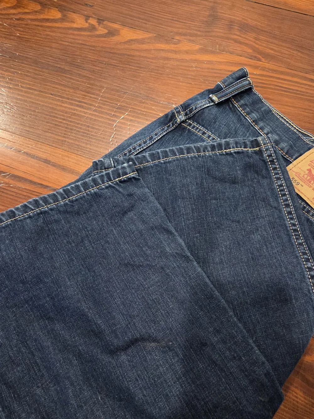 Levi's Men's Dark Indigo Bootcut Jeans